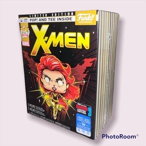 BNWT!! FUNKO POP MARVEL X-MEN! POP and TEE inside!!!😍 mint condition!!